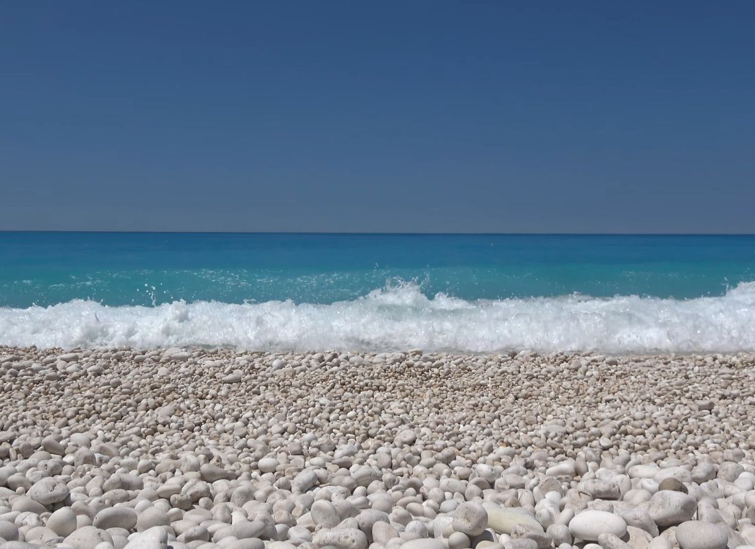 prikaz Myrtos plaže