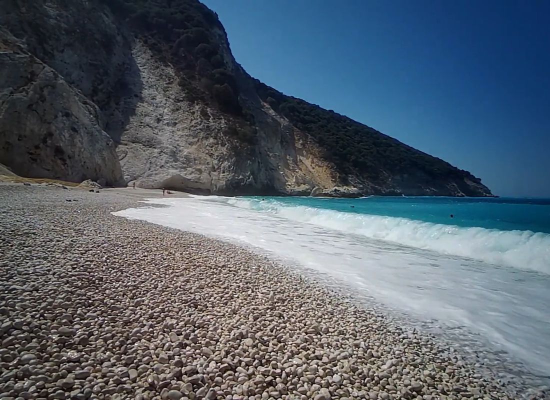 plaža myrtos u kefaloniji